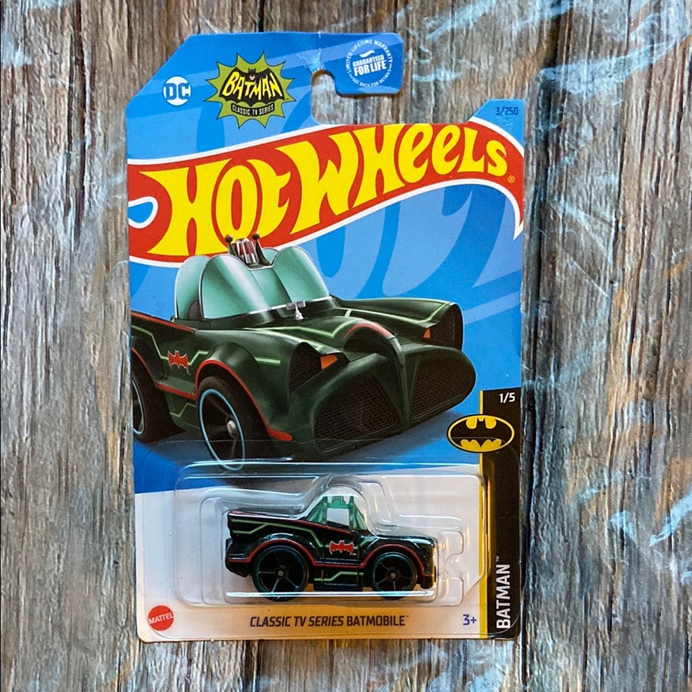 DC Batmobile Black and Green Toy Car